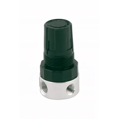 Graco Air Regulator, 1/4(f) inlet/outlet, 0-180 psi (0-12.4 bar), zinc plated (Graco photo)