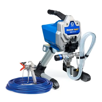 Graco Magnum ProX17 Electric TrueAirless Sprayer, Stand (Graco photo)