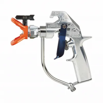 Graco Silver Plus Airless Spray Gun, 2 Finger Trigger, RAC 5 517 SwitchTip (Graco photo)