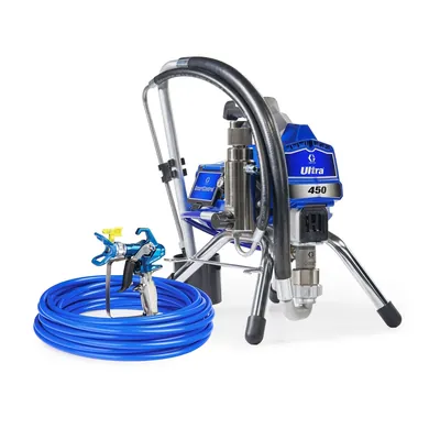 Graco Ultra 450 Electric Airless Sprayer, Stand (Graco photo)